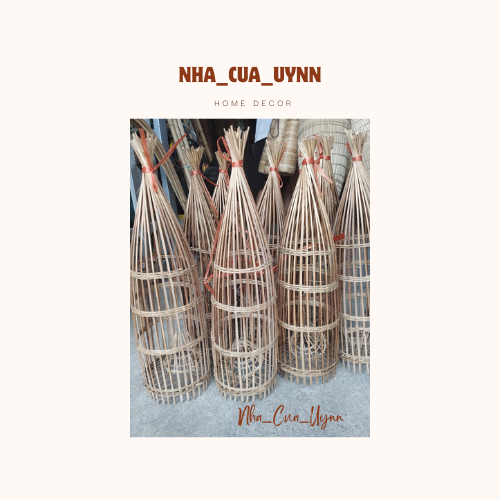 [HÀNG SẴN] Rọ bẫy cá rô đồng cao 60cm -Trang trí, decor, siêu rẻ