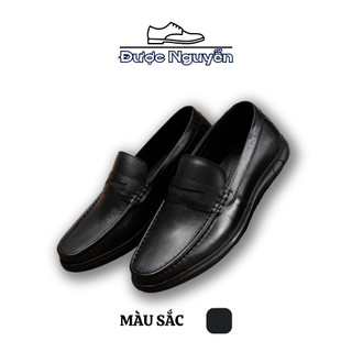 Giày lười nam BIG SIZE 38/49,[Da thật_BH 3 năm} đế êm chân,giày được sx đóng tại xuong giaydepnguyenduoc