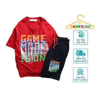 Bộ cộc bé trai JAMIKIDS size đại 29-65kg max 1m7