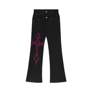 QUẦN LOE DOUBLE C CROSS FLARE JEANS ( COZY X CH2)