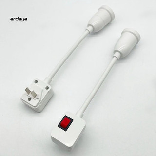 Đuôi đèn lò xo có công tắc E27