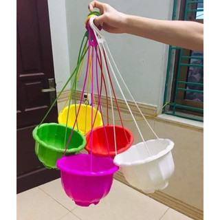 10 chậu treo trồng cây kích thước 21* 15cm