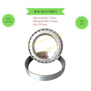 Vòng bi (bạc đạn bánh) mã số 32015(7215), kích thước F75*F115*19, bi côn