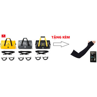 [TẶNG ỐNG TAY] Túi Trống Chống Nước Du Lịch Thể Thao Phản Quang MOTOWOLF [Size 40L/60L] Phụ Kiện Phượt, Túi du lịch