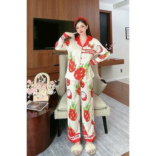 Đồ bộ pijama lụa xước tk 2ce
