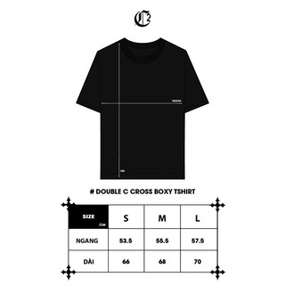 Áo Thun DOUBLE C CROSS (COZY X CH2)
