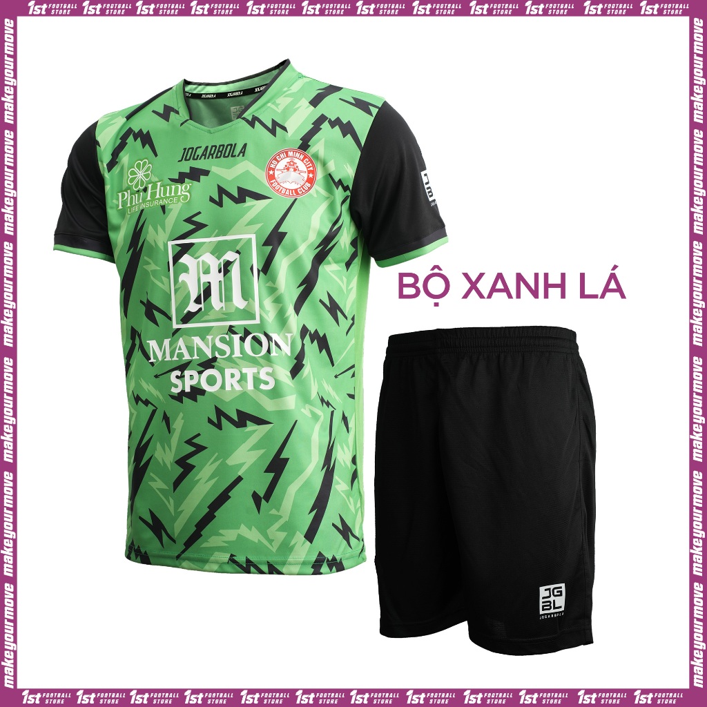 Bộ quần áo thi đấu bóng đá CLB TP Hồ Chí Minh 2024 - Jogarbola