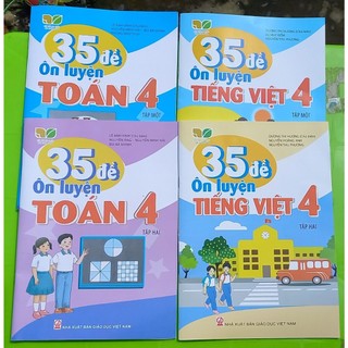 Sách - 35 đề ôn luyện toán & tiếng việt lớp 4 - kết nối tri thức