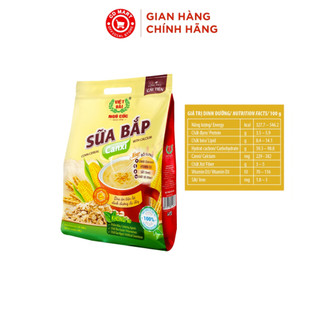 Bột Ngũ Cốc Sữa Bắp Canxi VIỆT ĐÀI Bổ Sung Canxi Giúp Xương Chắc Khỏe