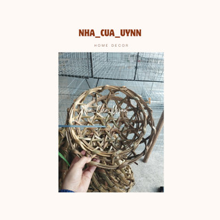 Rế tre lót nồi, niêu - đan bằng cật tre cứng