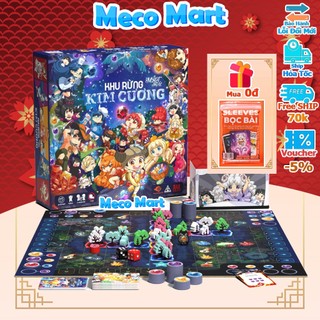 Bọc Bài, KHU RỪNG KIM CƯƠNG, Board Game Lớp Học Mật Ngữ, Bộ Trò Chơi Cực Thú Vị , Đồ Chơi MecoMart