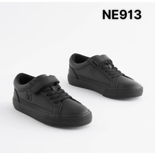 Giày giả dây da Shool Shoes đen đế cao su đúc hàng VNXK