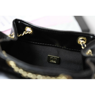 Balo nữ Cha.nel mini chất da mềm size 22cm fullbox