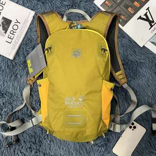 Balo du lịch phượt trekking jack wolfskin velocity - hamrocks 12l- tặng kèm bọc chống nước-bảo hành 12 tháng