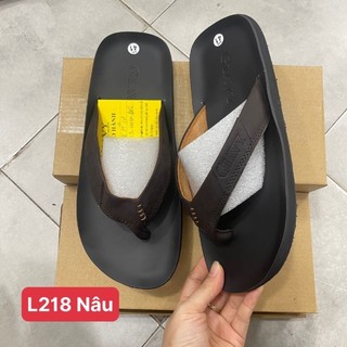 Dép quai kẹp da nam gia vy chính hãng
