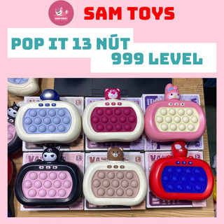 B2 máy chơi game cầm tay popit thế hệ mới.13 nút v4 999lv pop it điện tử đồ chơi dành cho mọi lứa tuổi xả stress SAMTOYS