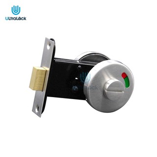 Khóa phòng tắm, khóa nhà vệ sinh loại không chìa có chỉ báo xanh/đỏ chất liệu Inox 304