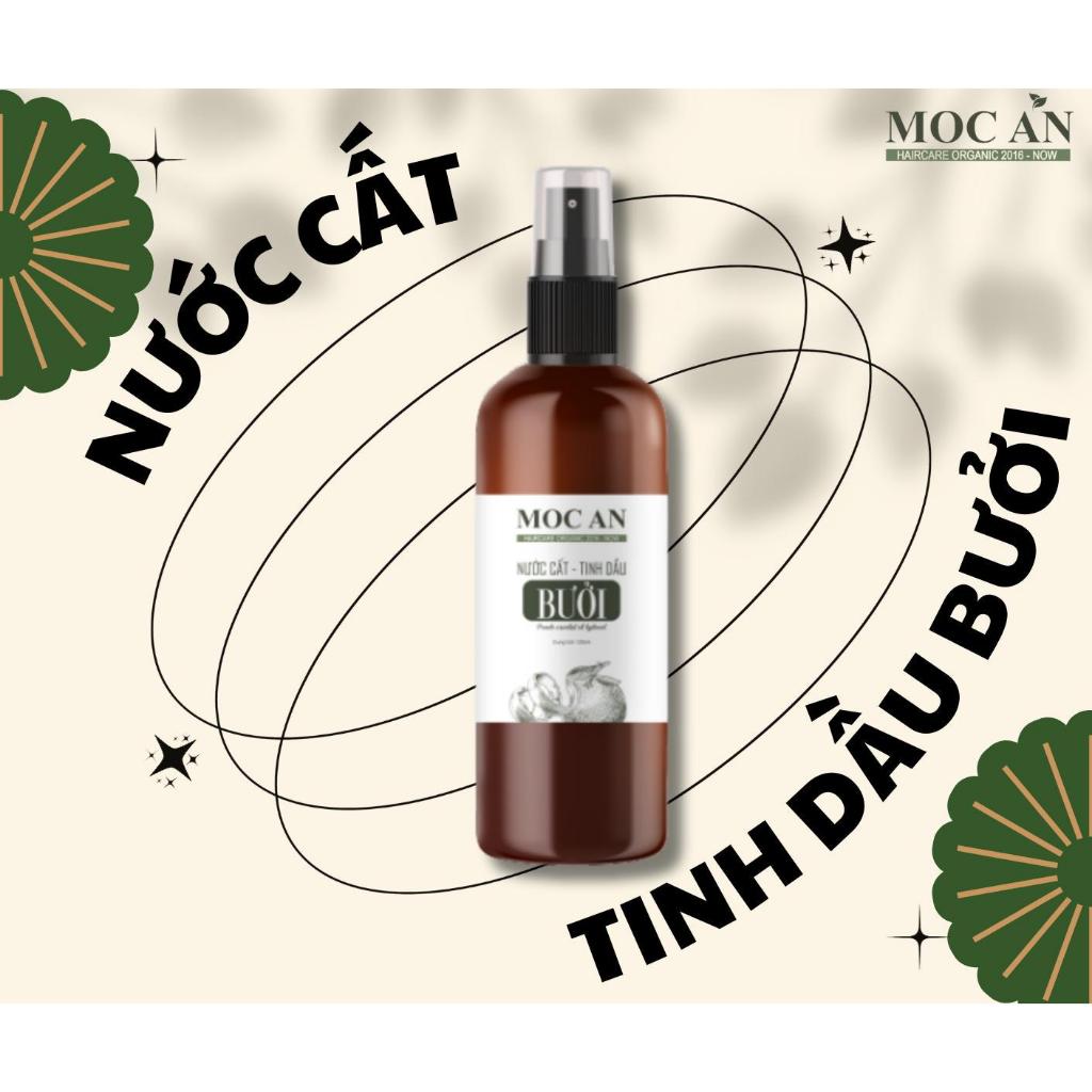 [NC120] Nước Chưng Cất Tinh Dầu Vỏ Bưởi Xanh [120ML] Mộc Ân Haircare