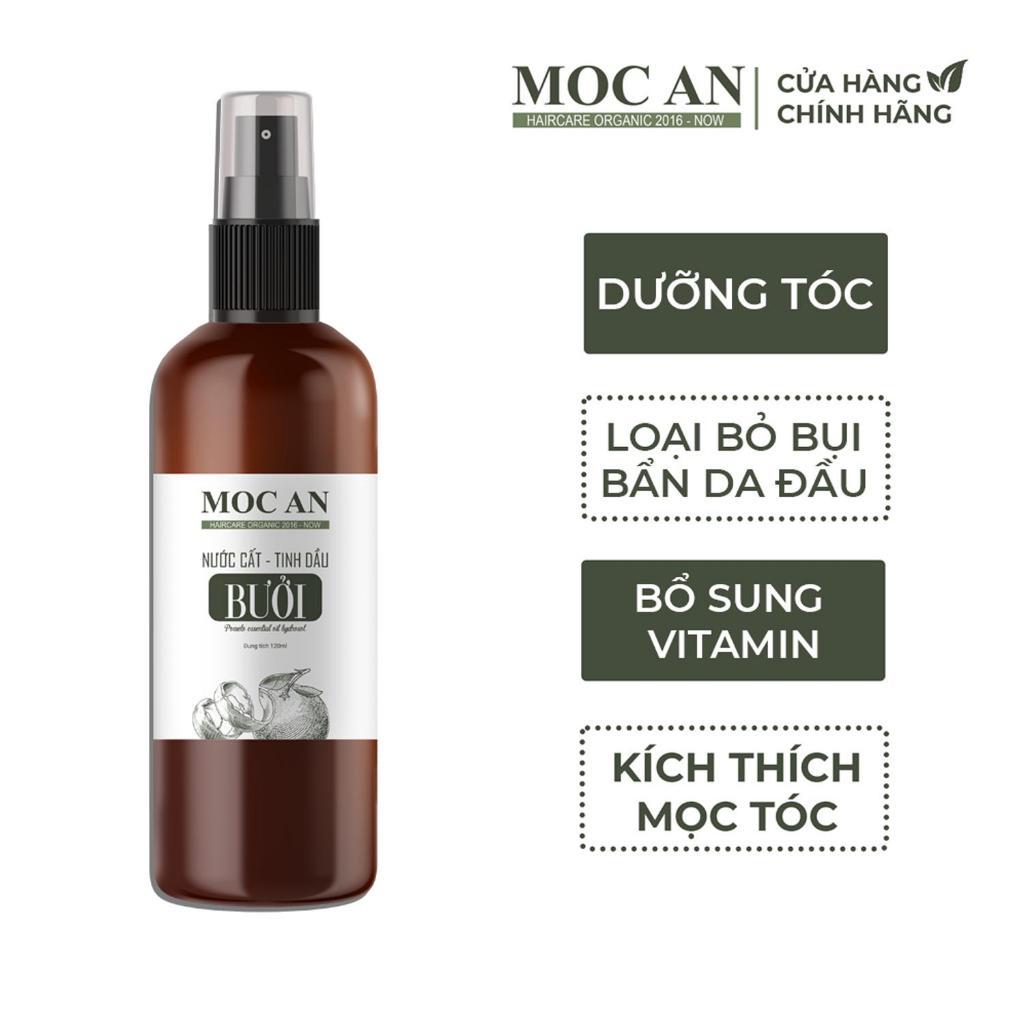 [NC120] Nước Chưng Cất Tinh Dầu Vỏ Bưởi Xanh [120ML] Mộc Ân Haircare