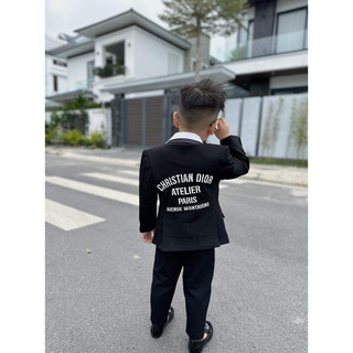 Set vest chữ DIOR (Áo vest + quần )