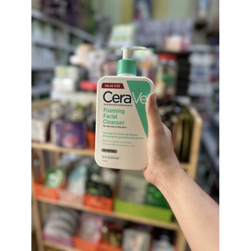 sữa rửa mặt cerave 473ml
