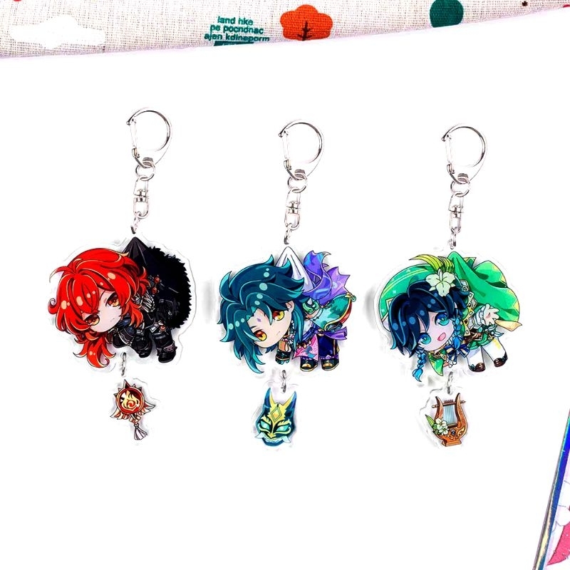 Móc khóa keychain Xiao Genshin Impact Artist