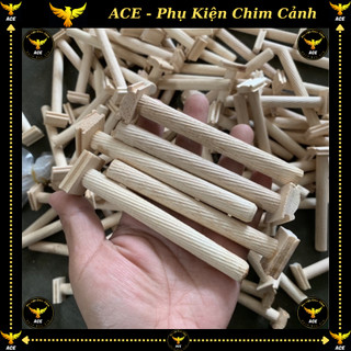 Cầu phụ lồng chim hút mật, khuyên, ốc mít,... mẫu sọc dọc - ace - phụ kiện chim cảnh