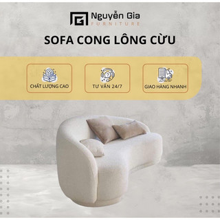 Sofa băng hình trái chuối xưởng làm chất lượng cao