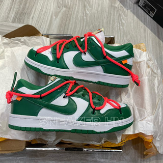 Giày SB Dunk x Off-White Pine Green | high quality