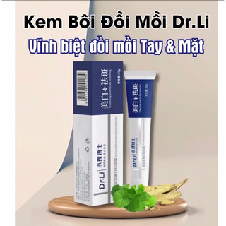 Kem bôi đồi mồi nám tàn nhang dr.li - kem dr li làm mờ nám tàn nhang đồi mồi giúp da trắng sáng 20g