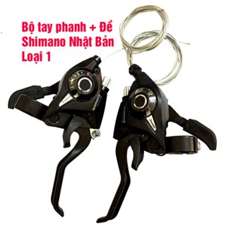 Bộ Tay Phanh Tay Đề Xe Đạp Thể Thao Shimano loại 1 có video