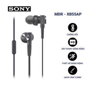  Tai nghe Có Dây Sony Extra Bass MDR-XB55AP 