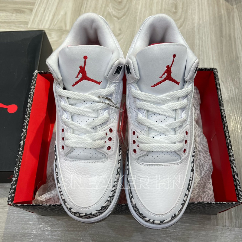 Giày Jordan 3 Retro White Cement Reimagined | Cao cấp