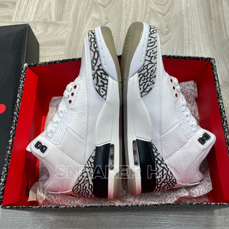 Giày Jordan 3 Retro White Cement Reimagined | Cao cấp