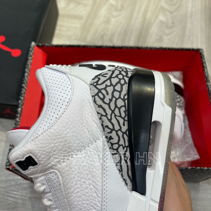 Giày Jordan 3 Retro White Cement Reimagined | Cao cấp
