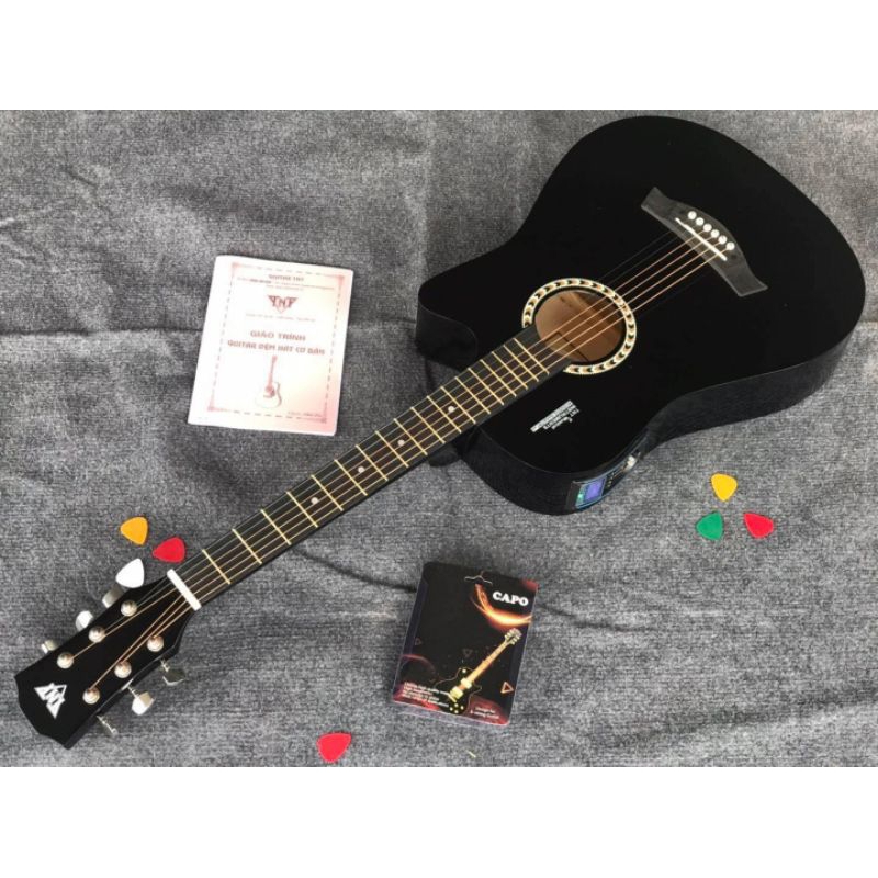 đàn guitar T70 chính hãng có lắp EQ