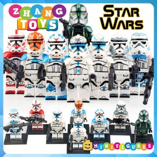 Đồ chơi Xếp hình Star Wars Legion Coruscant Guard - Jesse - Imperial Stormtrooper Minifigures Koruit KT1042