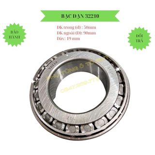 Vòng bi (bạc đạn đũa), mã số 32210(7510), kích thước F50*F90*19, sau trong Thaco 1 tấn
