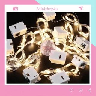 Dây đèn đom đóm1m- 2-3mét dùng pin - đèn led dùng pin,Dây đèn Led fairylight