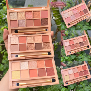 Bảng Phấn Mắt Sivanna Colors Fancy Makeup Pro Eye Palette Hf180