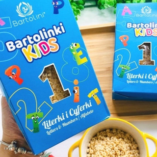 Mì nui cho bé Bartolini 250g - Chữ cái