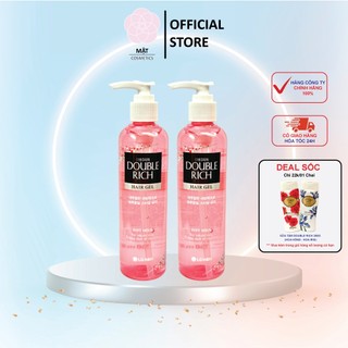 Combo 2 chai Gel vuốt tóc Double Rich tạo kiểu và giữ nếp tóc tự nhiên 250ml