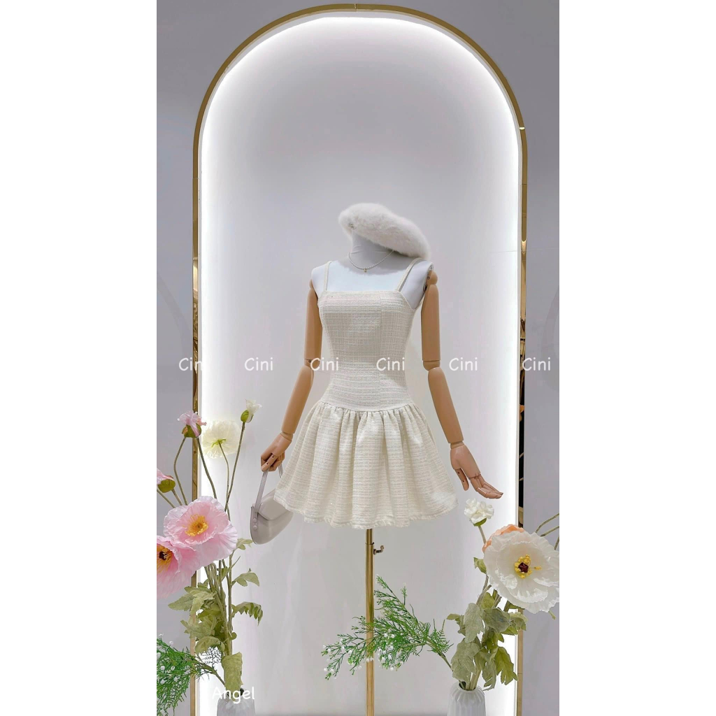 Set dạ 2s áo khoác ngoài điểm nơ