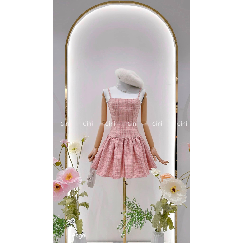 Set dạ 2s áo khoác ngoài điểm nơ