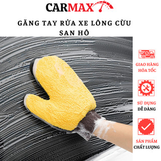 Găng tay rửa xe Lông Cừu San Hô CarMax