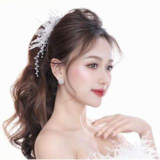 Bờm cài tóc cô dâu tv111