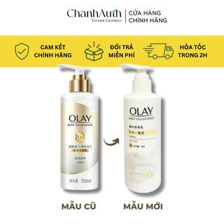 Dưỡng thể dưỡng trắng mờ thâm Olay B3 Vitamin C 250ml