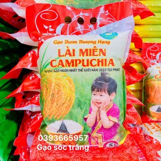 Gạo lài miên cpc 5kg -dẻo thơm mềm ngọt cơm - gạo ngon nhất thế giới 2022 tại phuket