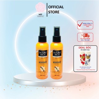 Combo 2 chai nước dưỡng tóc Double Rich chăm sóc chuyên sâu dành cho tóc nhuộm 120ml