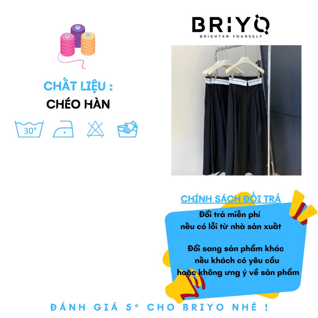 Chân Váy Dài Xếp Ly Lật Lưng Có Thể Tháo Rời Hot Trend Cân Mọi Loại Outfit Briyo CV02